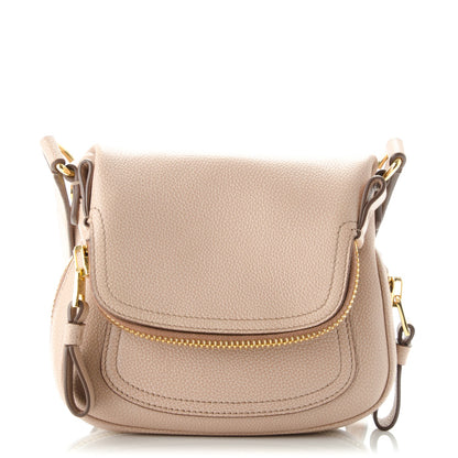 Tom Ford Pebbled Calfskin Jennifer Mini Crossbody Bag Blush Nude 1 of 6