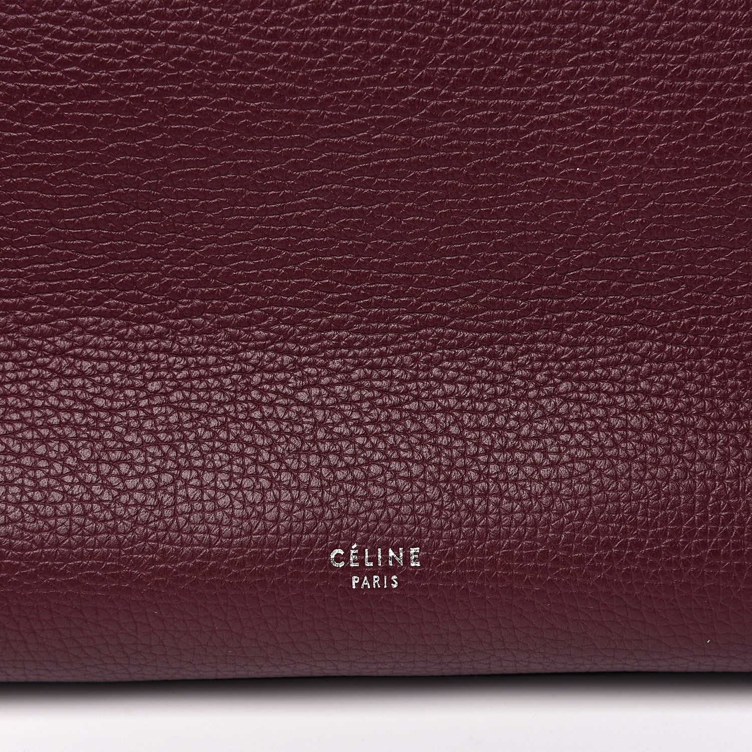 Celine Supple Grained Calfskin Small Big Bag Wine 5 of 8