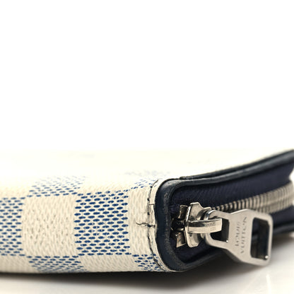 Louis Vuitton Damier Coastline Zippy Vertical Wallet 10 of 14