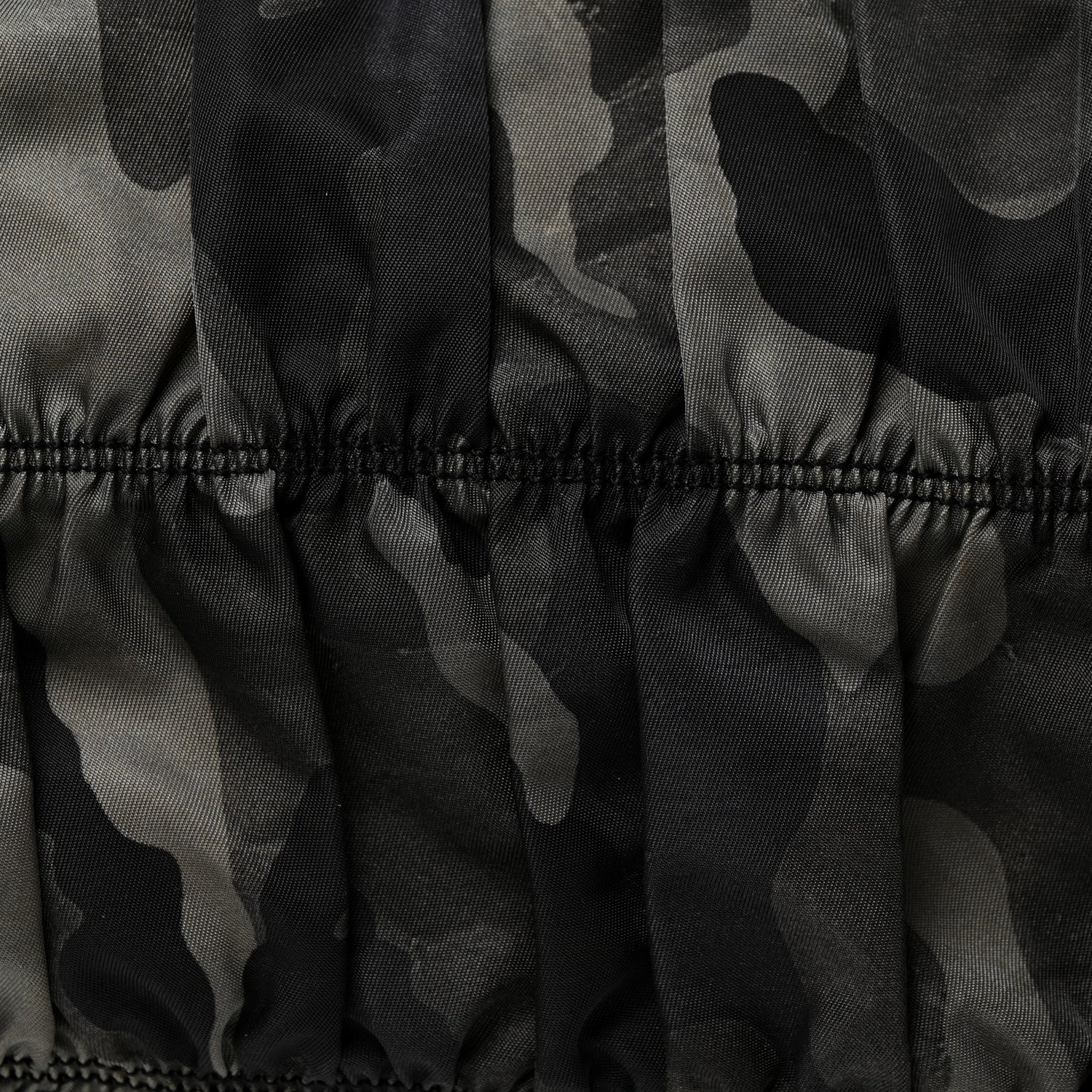 Prada Tessuto Nylon Gaufre Camouflage Tote Fumo 7 of 17