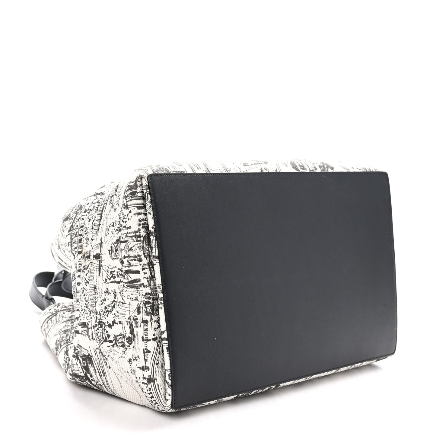 Canvas Large Paris Allover Large Toujours Latte Black