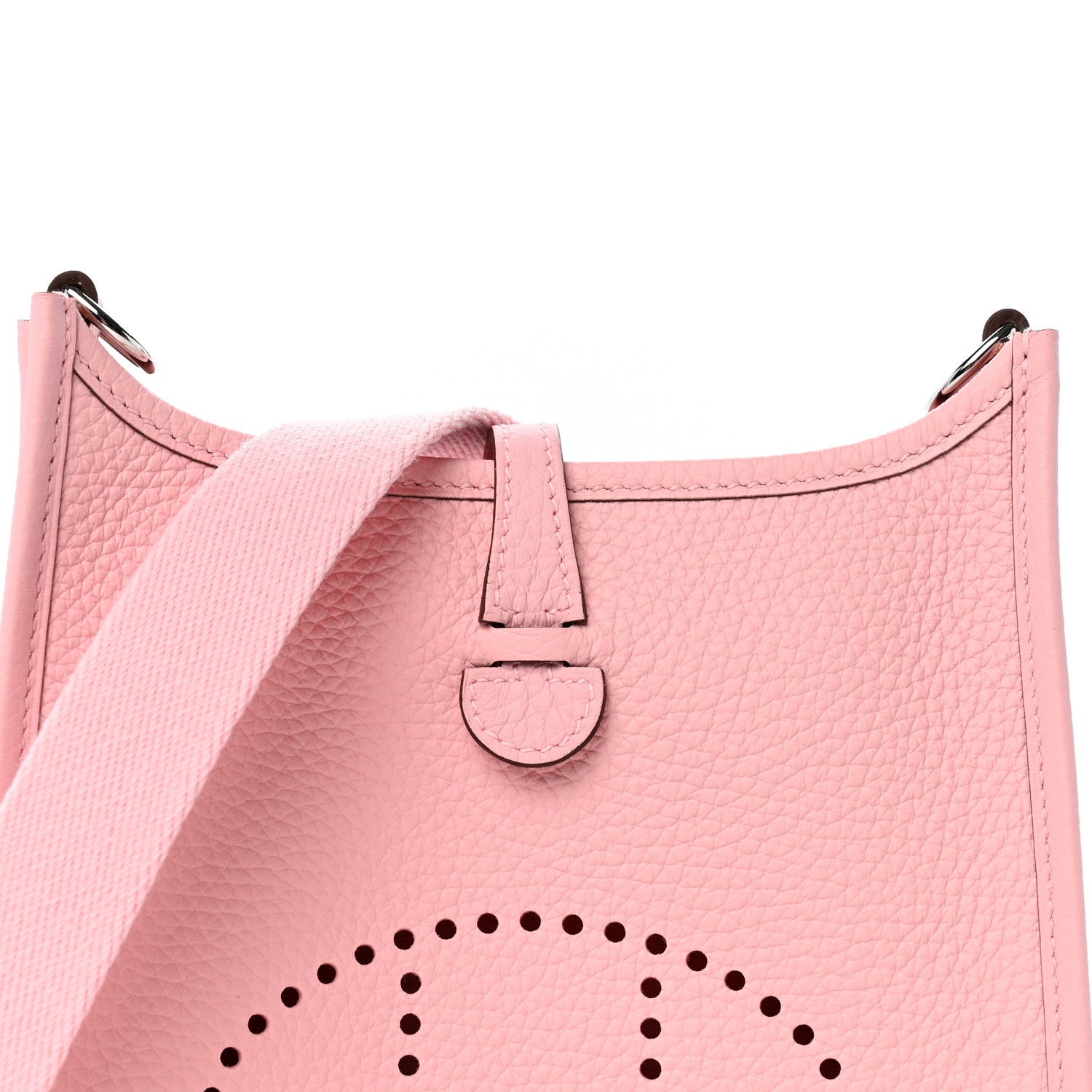 Hermes Taurillon Clemence Evelyne TPM Rose Sakura 8 of 11