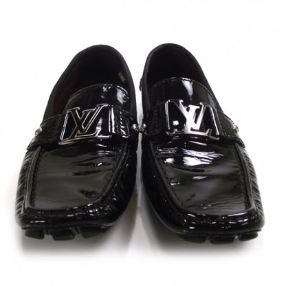 Louis Vuitton Patent Monte Carlo Loafers 6.5 Black 1 of 9