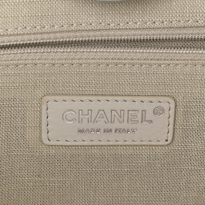 Chanel Metallic Calfskin Medium Deauville Tote Silver 7 of 11