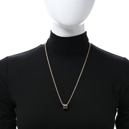 Bulgari 18K Rose Gold B.Zero1 Pendant Necklace 3 of 5