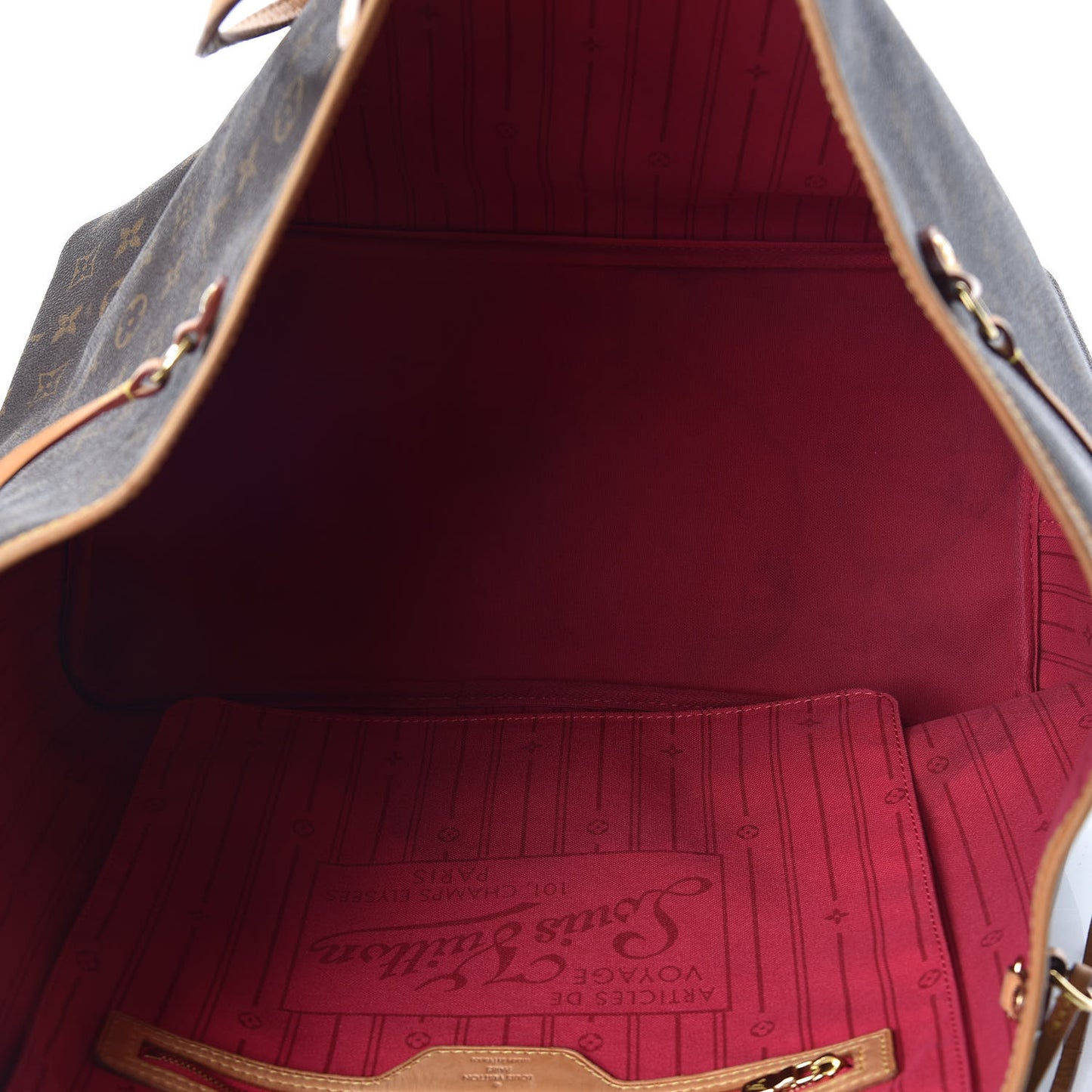 Monogram My LV Heritage Neverfull GM Fuchsia White