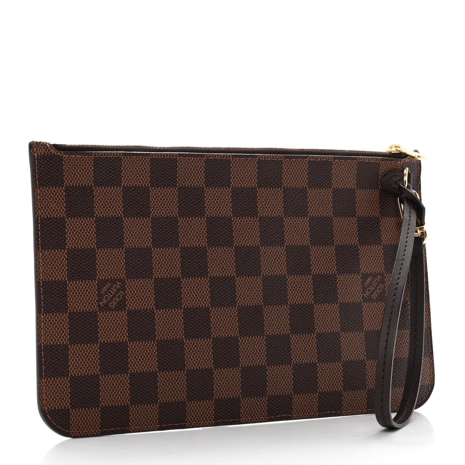 Louis Vuitton Damier Ebene Neverfull MM GM Pochette 4 of 8