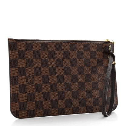 Louis Vuitton Damier Ebene Neverfull MM GM Pochette 4 of 8