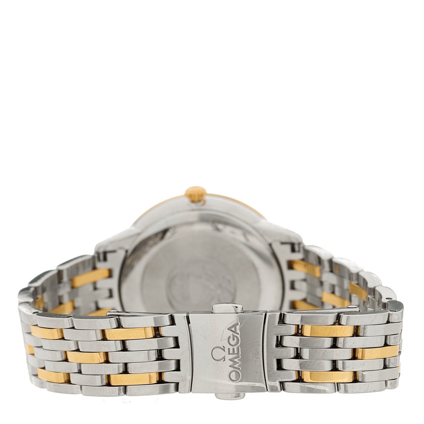 Stainless Steel 18K Yellow Gold 30mm De Ville Prestige Quartz Watch 434.20.30.60.02.002
