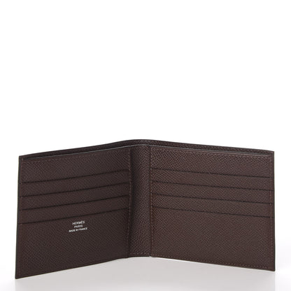 Hermes Epsom MC2 Copernic Compact Wallet Chocolate 5 of 8