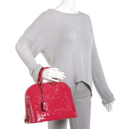 Louis Vuitton Vernis Alma PM Rose Indien 2 of 8