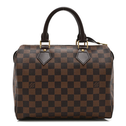 Louis Vuitton Damier Ebene Speedy 25 1 of 10