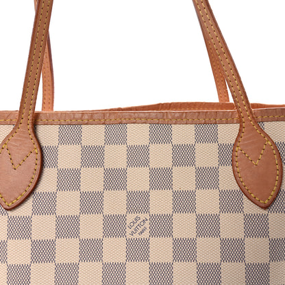Louis Vuitton Damier Azur Neo Neverfull MM Rose Ballerine 8 of 10