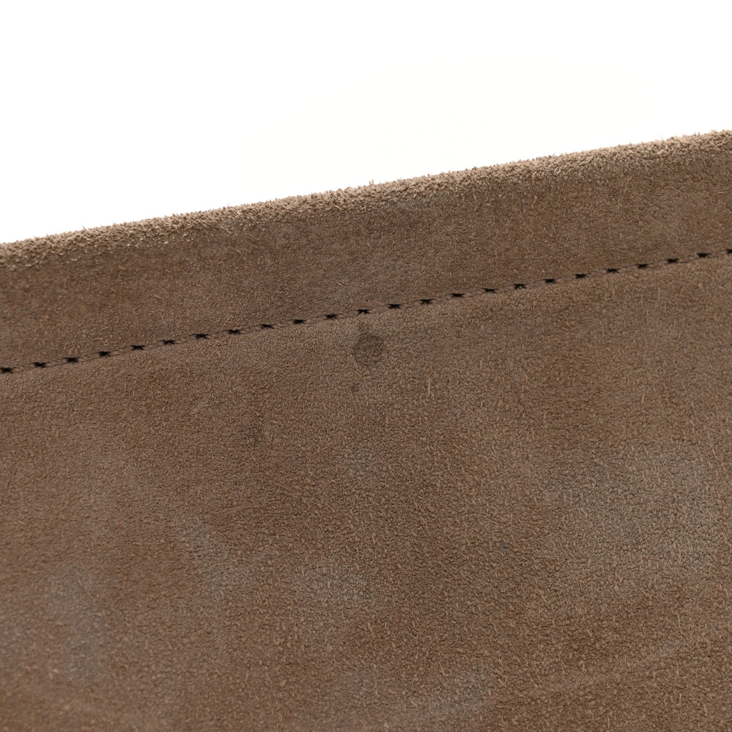 Chloe Calfskin Suede Medium Faye Shoulder Bag Motty Grey 14 of 16