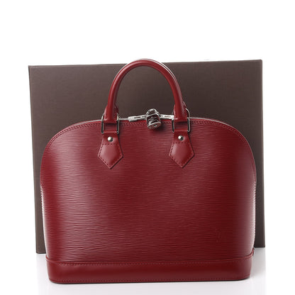 Louis Vuitton Epi Alma PM Rubis 8 of 8