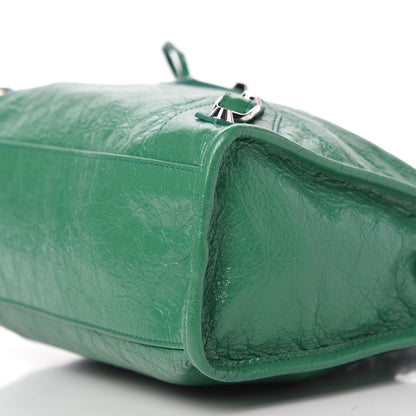 Balenciaga Agneau Classic Silver Hardware S City Magic Green 7 of 9