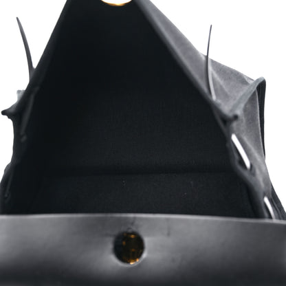 Hermes Toile Herbag Zip PM 31 Black 6 of 12