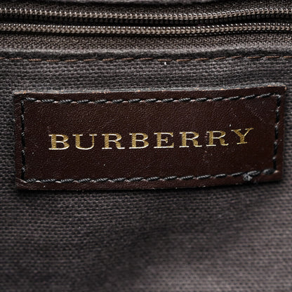 Burberry Haymarket Check Hartham Crossbody Chocolate 6 of 14