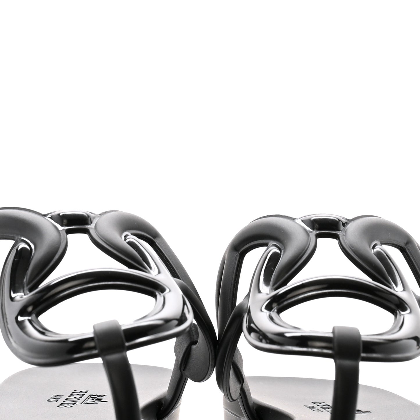 Rubber Womens Egerie Sandals 36 Black