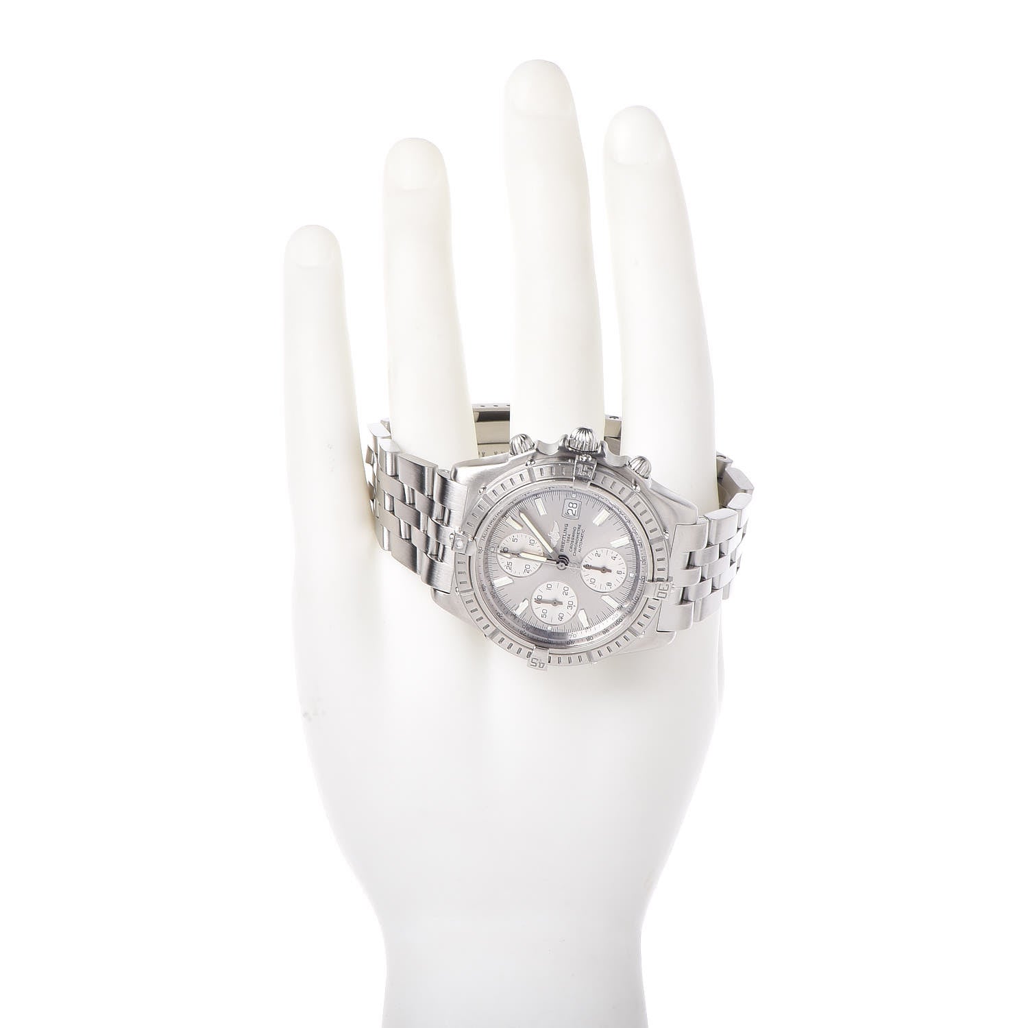 Breitling Stainless Steel 43mm Windrider Crosswind Racing Automatic Watch A13355 2 of 7