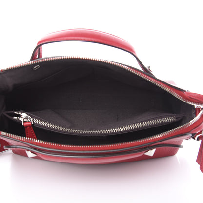 Fendi Vitello Dolce Marmol Medium By The Way Boston Bag Ciliegia 5 of 16
