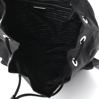 Prada Tessuto Nylon Vela Saffiano Large Backpack Black 5 of 10