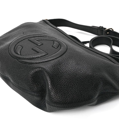 Gucci Pebbled Calfskin Small Soho Hobo Black 12 of 12