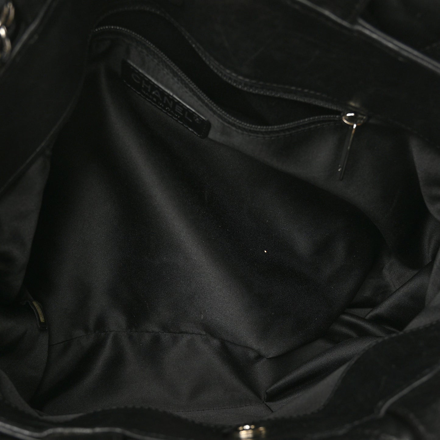 Lambskin Quilted Chanel 3 Maxi Tote Black