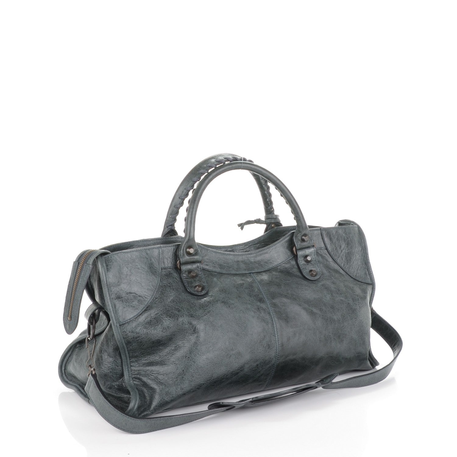 Balenciaga Agneau Classic Hardware Part Time Anthracite 3 of 8