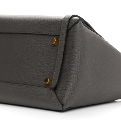 Celine Grained Calfskin Mini Belt Bag Grey 10 of 10