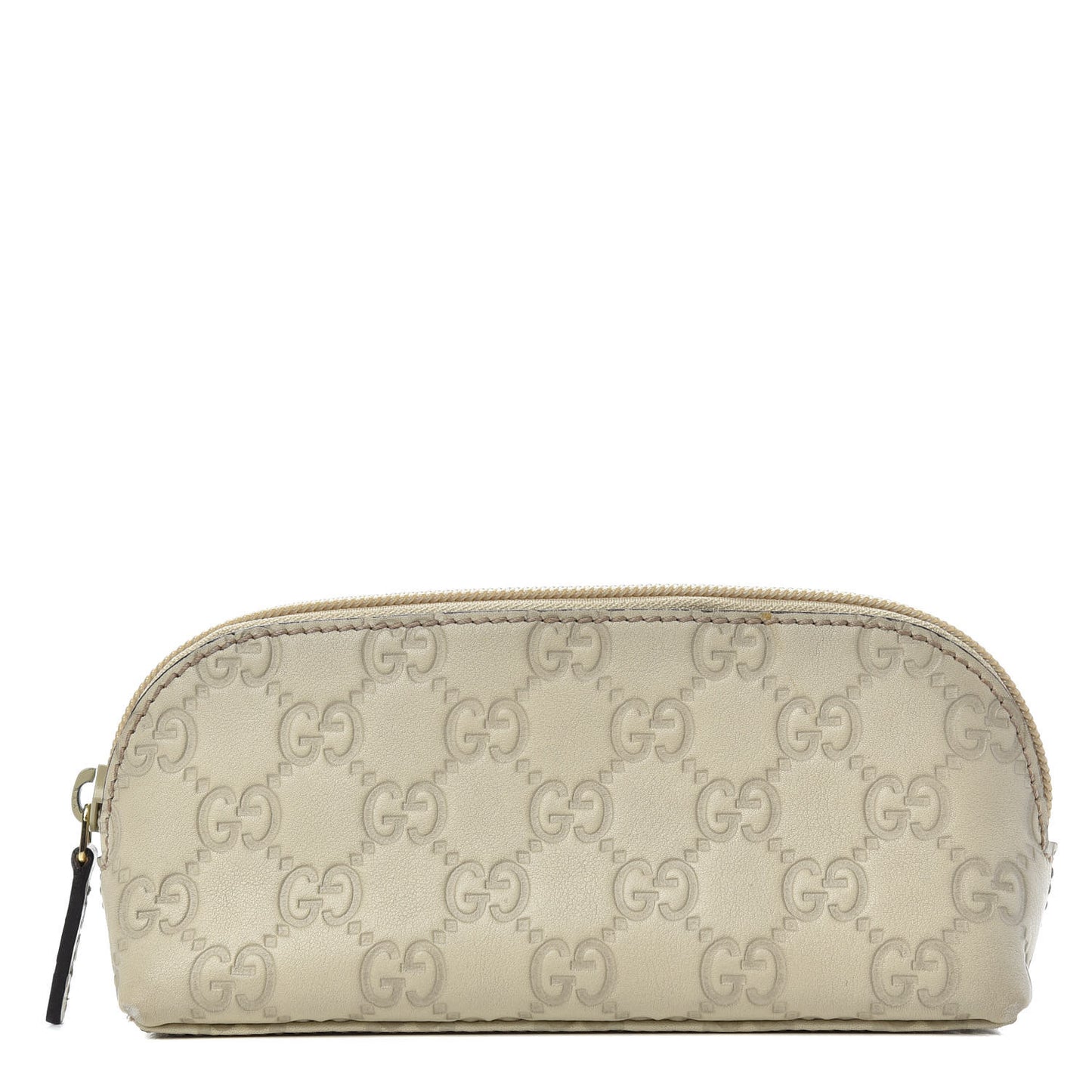 Guccissima Cosmetic Case Off White