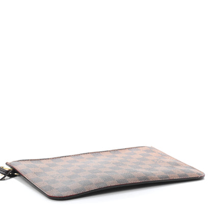 Louis Vuitton Damier Ebene Neverfull MM GM Pochette 4 of 8