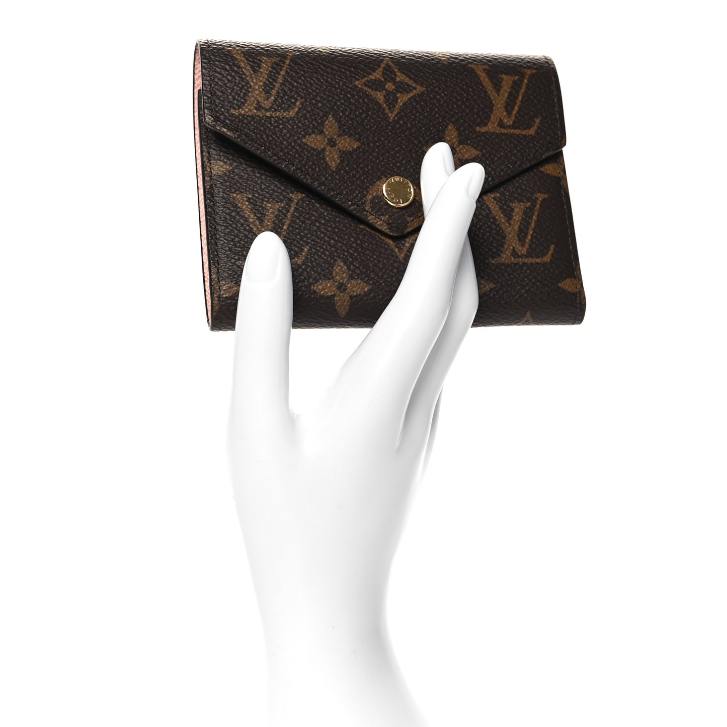 Monogram Victorine Wallet Rose Ballerine