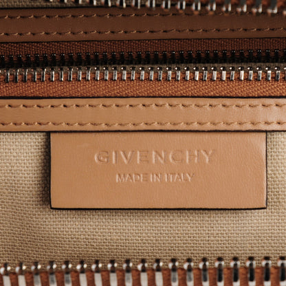 Givenchy Shiny Lord Calfskin Medium Antigona Dark Beige 4 of 5