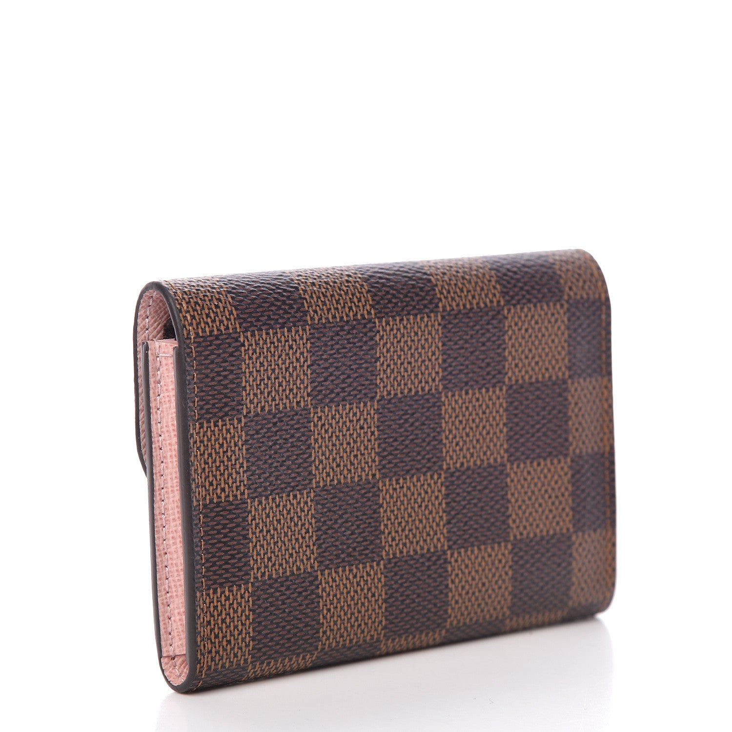 Louis Vuitton Damier Ebene Rosalie Coin Purse Rose Ballerine 3 of 8