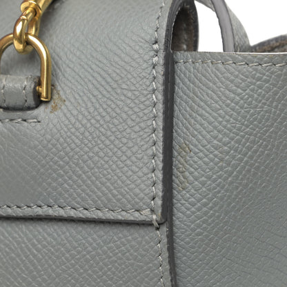 Celine Grained Calfskin Nano Belt Bag Grey 12 of 18