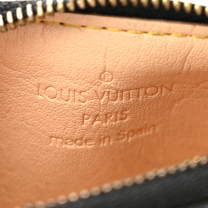 Louis Vuitton Monogram Multicolor Key Pouch Black 6 of 9