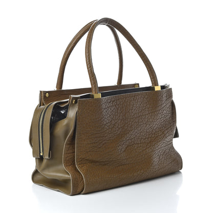 Chloe Pebbled Calfskin Dree Shoulder Bag Nut 3 of 9