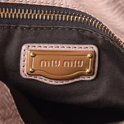 Miu Miu Vitello Medium Bow Bag Cammeo 6 of 27