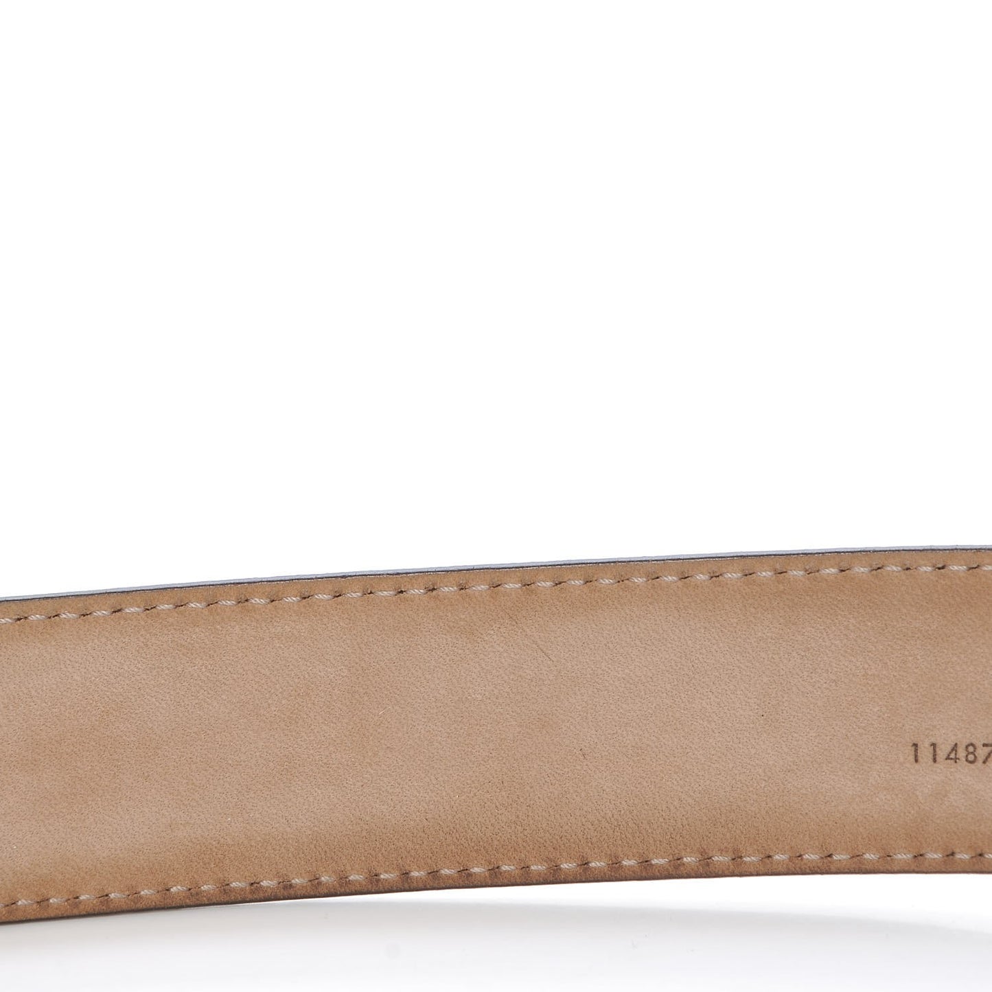 Metallic Soft Guccissima Interlocking G 40mm Belt 85 34 Champagne
