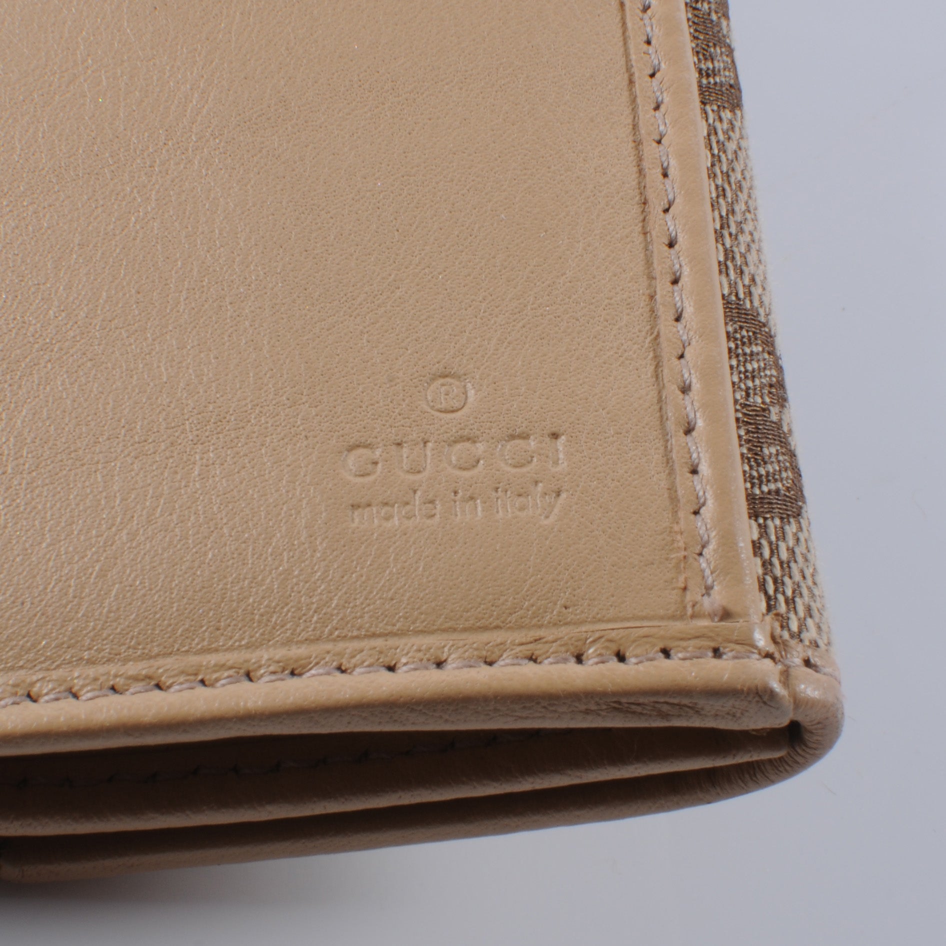 Gucci Monogram Metal Bar Continental Wallet 6 of 7