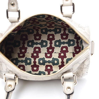 Gucci Guccissima Small Joy Boston Off White 4 of 16