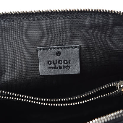 Gucci X SEGA Calfskin GUCCY Stars Mini Dome Shoulder Bag Black Gold 6 of 9
