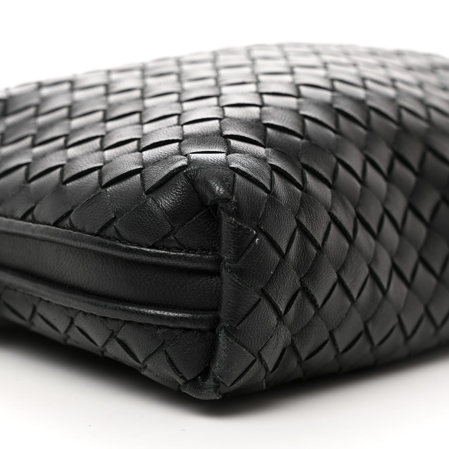 Nappa Intrecciato Nodini Bag Black
