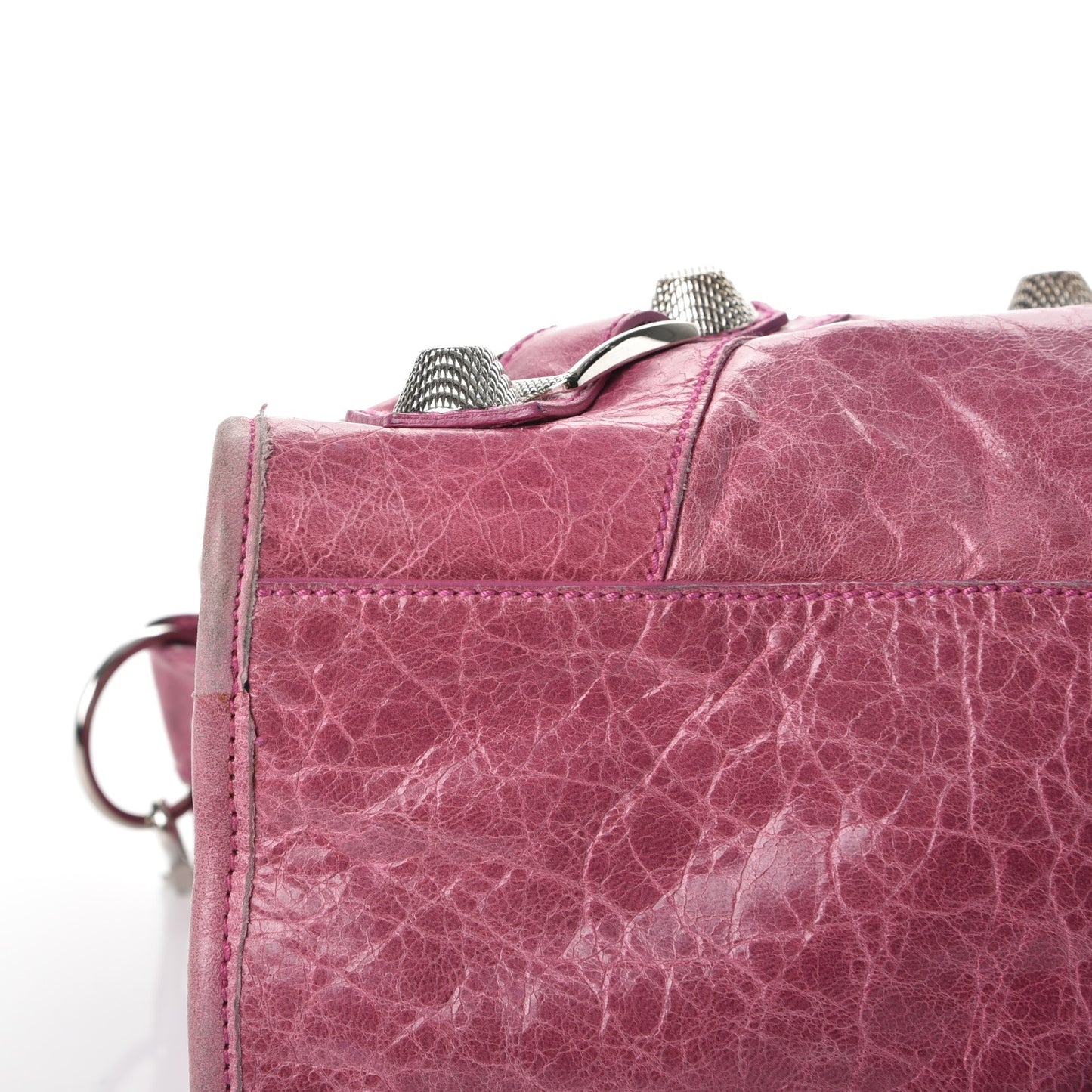 Agneau Giant 21 Silver Hardware City Magenta