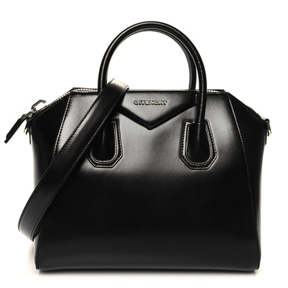 Givenchy Shiny Lord Calfskin Small Antigona Black 1 of 10