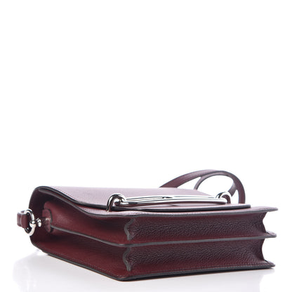 Hermes Evercolor Mini Sac Roulis Bordeaux 4 of 9