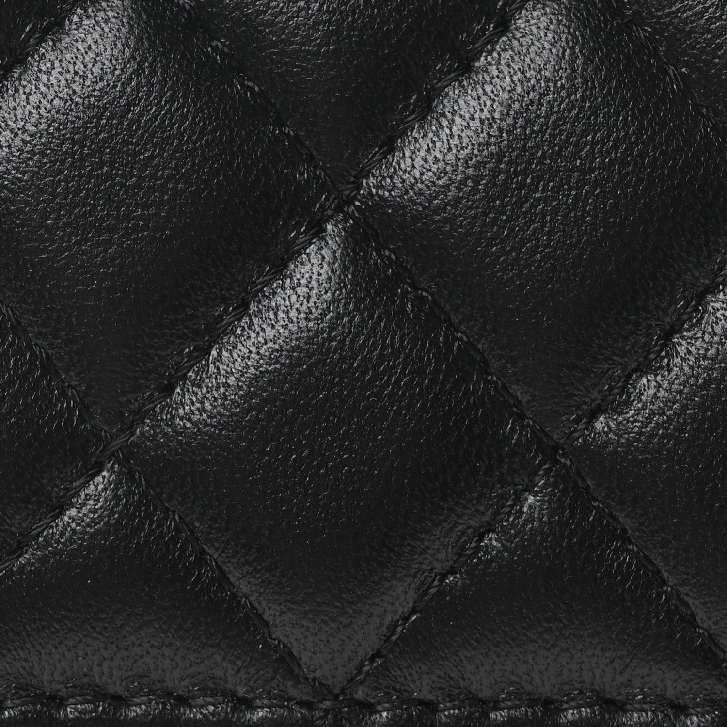 Chanel Lambskin Quilted CC In Love Heart Bag Black 8 of 11