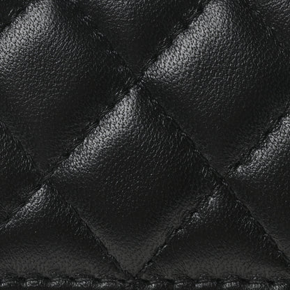 Chanel Lambskin Quilted CC In Love Heart Bag Black 8 of 11