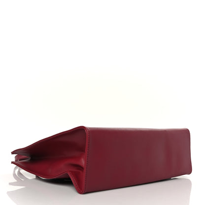Telfar Vegan Leather Medium Shopping Bag Oxblood 4 of 8